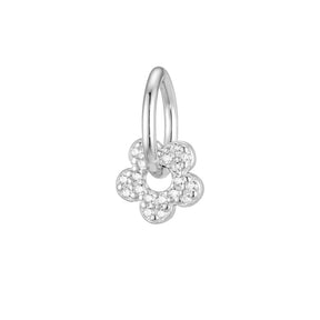 Pavé Flower Necklace