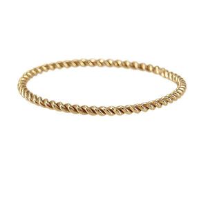 Twisted Stacking Ring