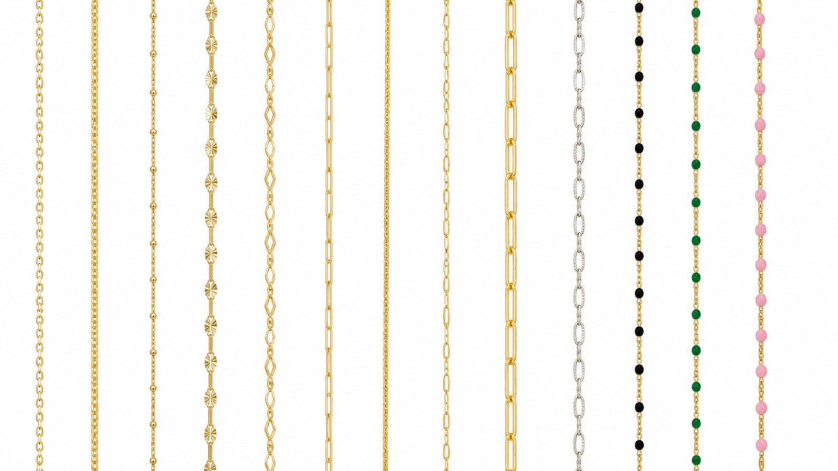 Our welded bracelet chains