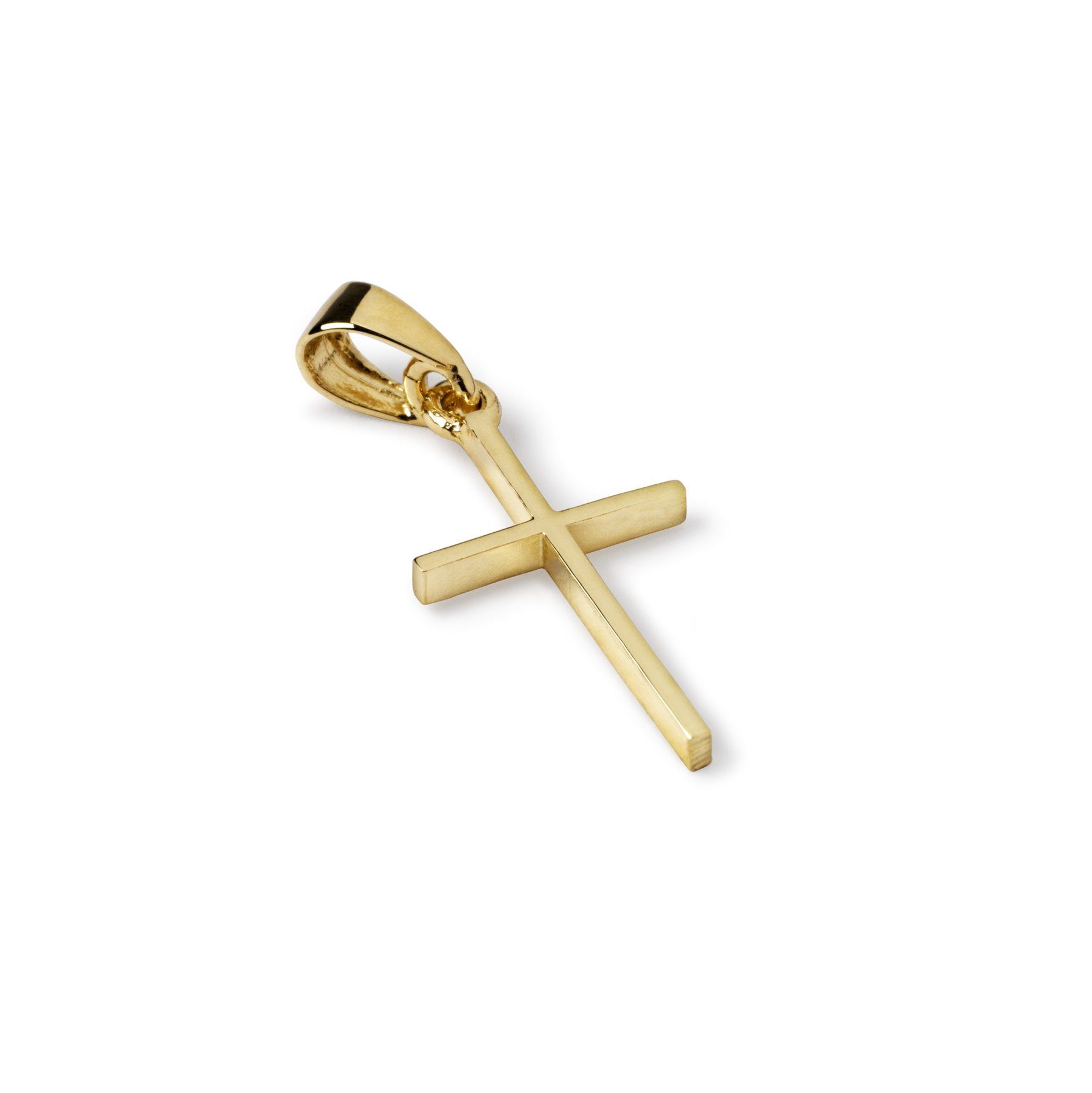 Faith 10k Gold Cross Pendant - Suetables