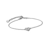 Ava Delicate Heart Bracelet