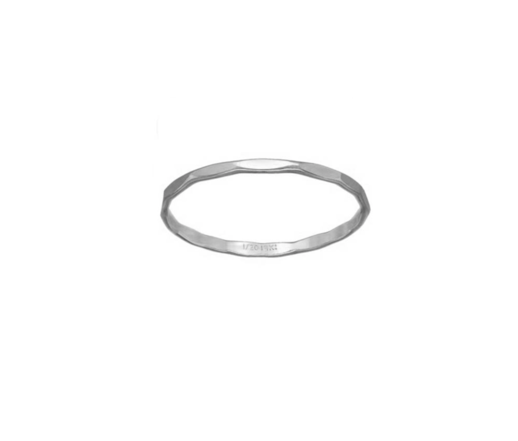 Freya Hammered Ring