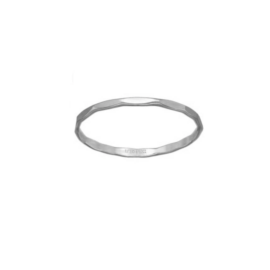 Freya Hammered Ring