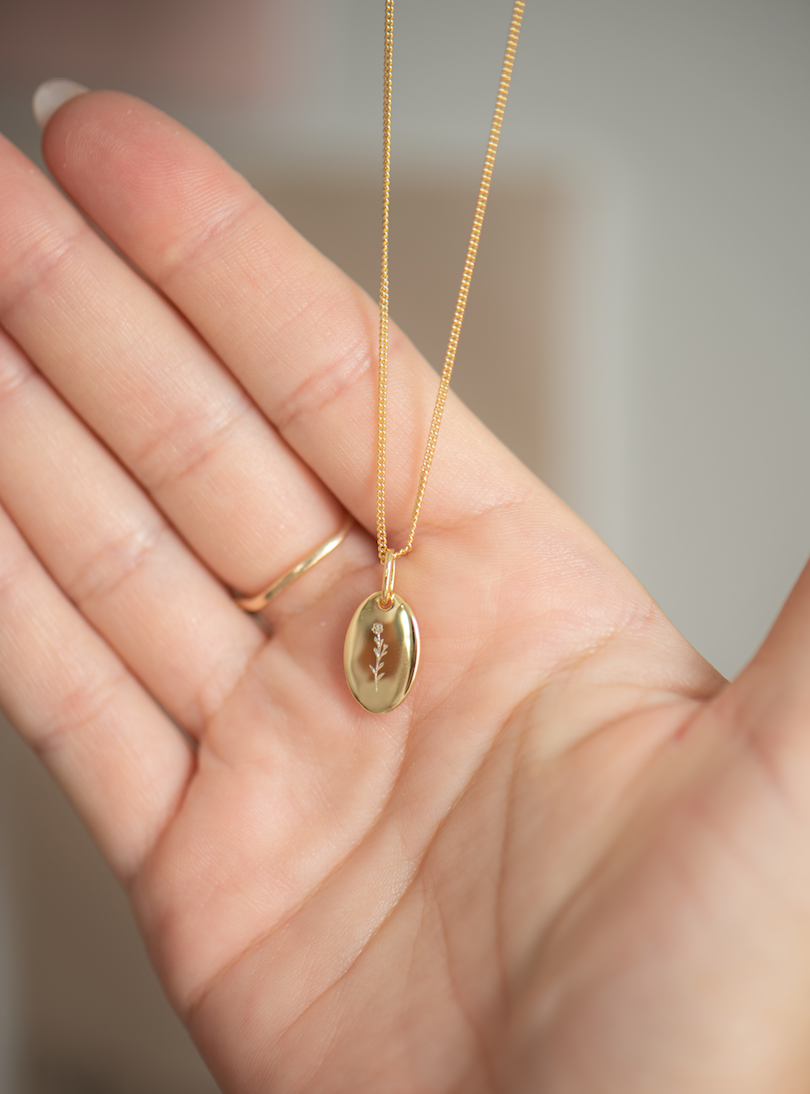 Forget Me Not Necklace