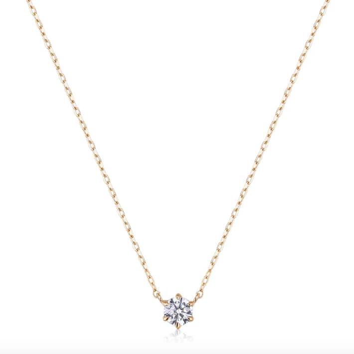 14K Gold Victoria Diamond Necklace