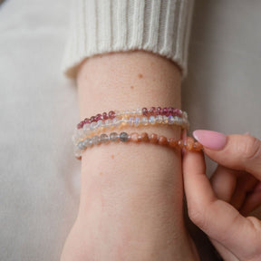 Ophelia Multicolour Moonstone Bracelet
