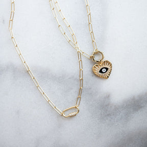 Pippa Paperclip Necklace*