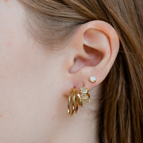 Tania Triple Hoops