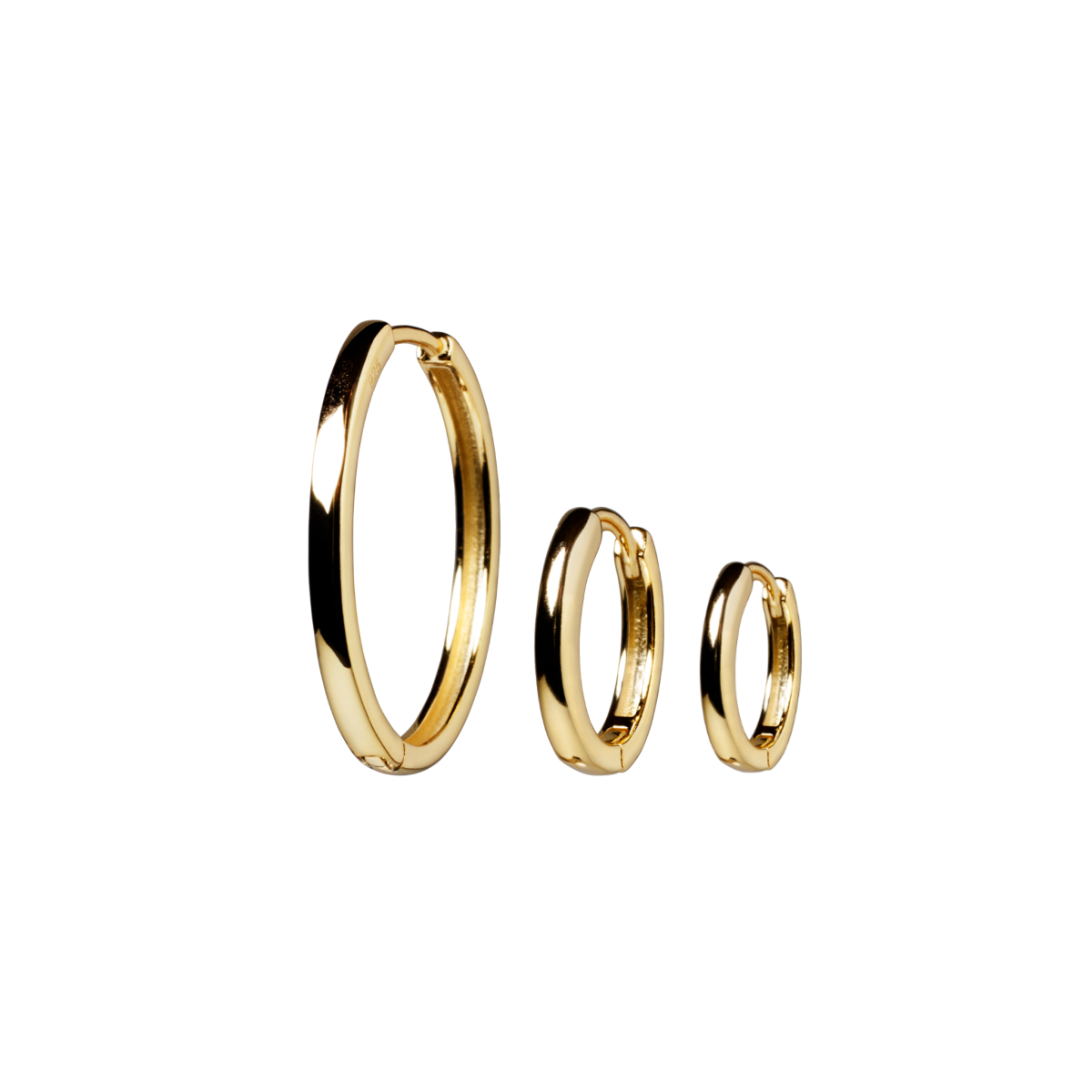 gold vermeil hoops