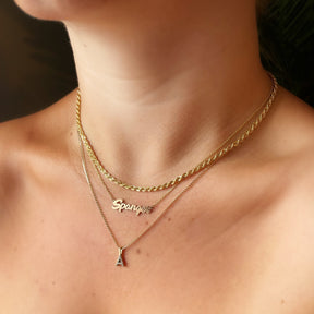 10K Gold Sarah Rope Chain*