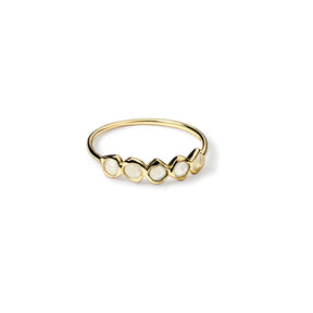 10K Gold Lara Moonstone Ring