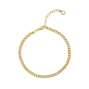 10k Gold Mckenzie Curb Bracelet