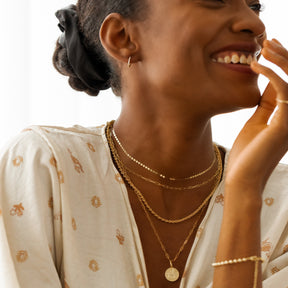 10K Gold Sarah Rope Chain*