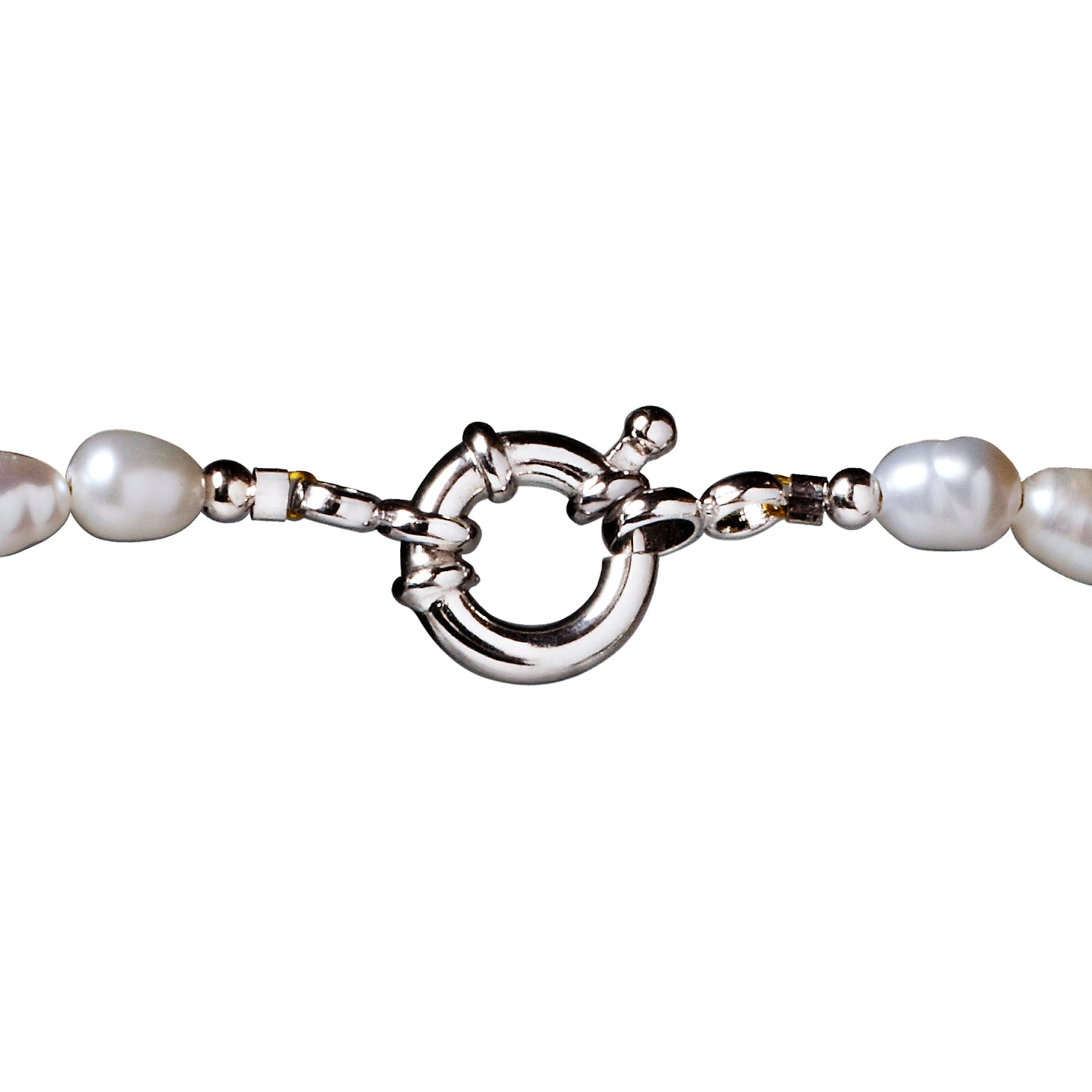 Jayden Pearl Choker with Sailor's Clasp