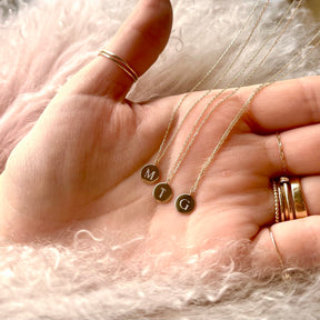 14K Gold Stella Tiny Love Letter Necklace
