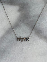 Hebrew Name Necklace