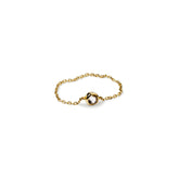 14K Gold Nolan Chain Ring*