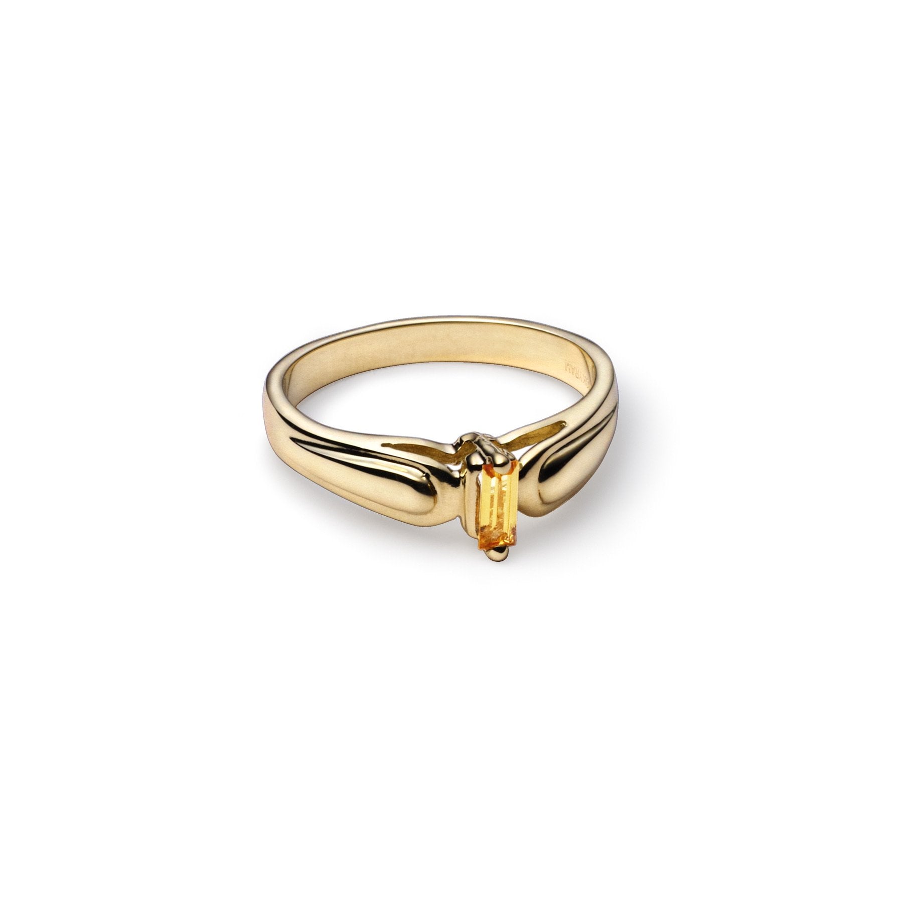 10K Gold Crisi Birthstone Ring