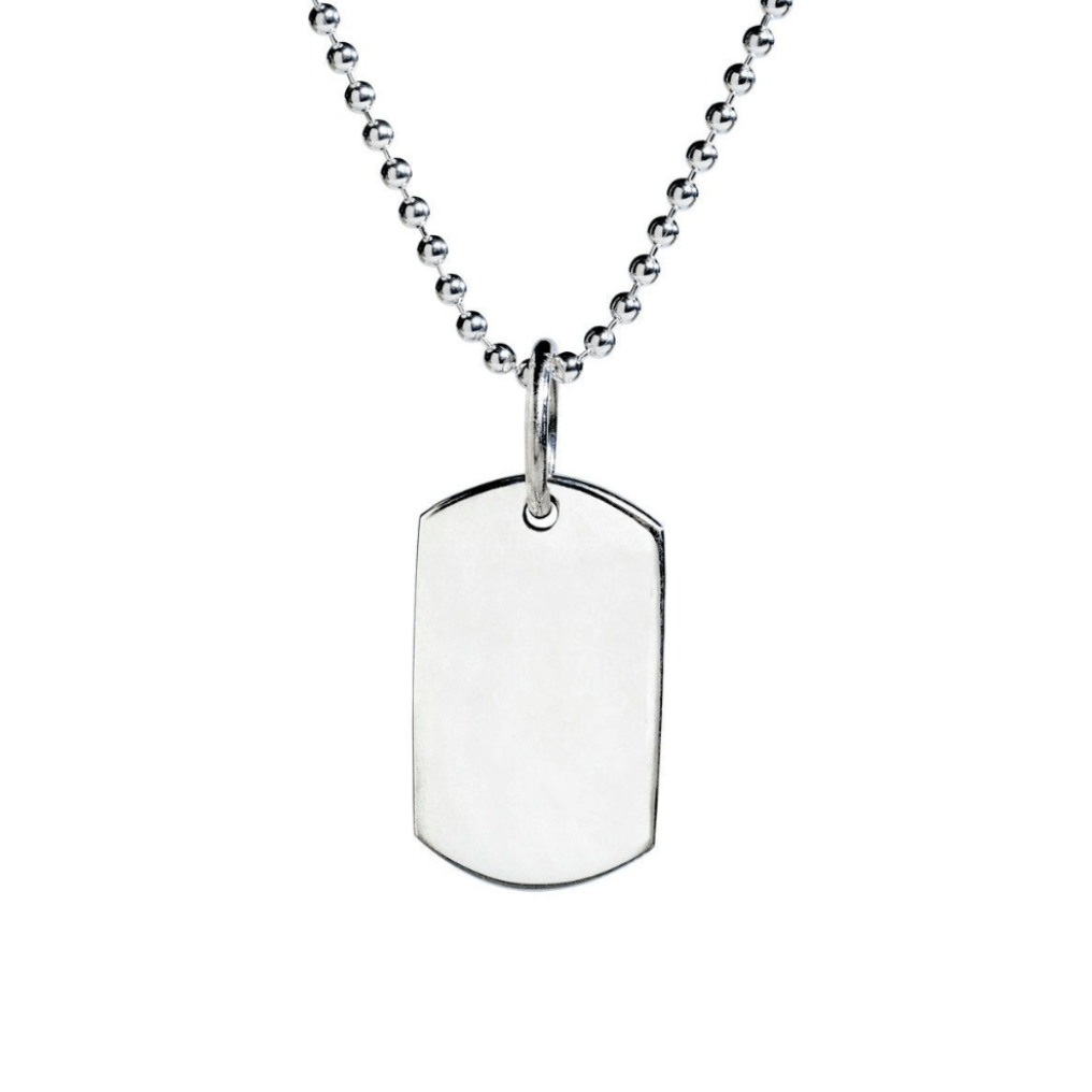 Brian Dog Tag Necklace