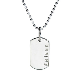 Brian Dog Tag Necklace