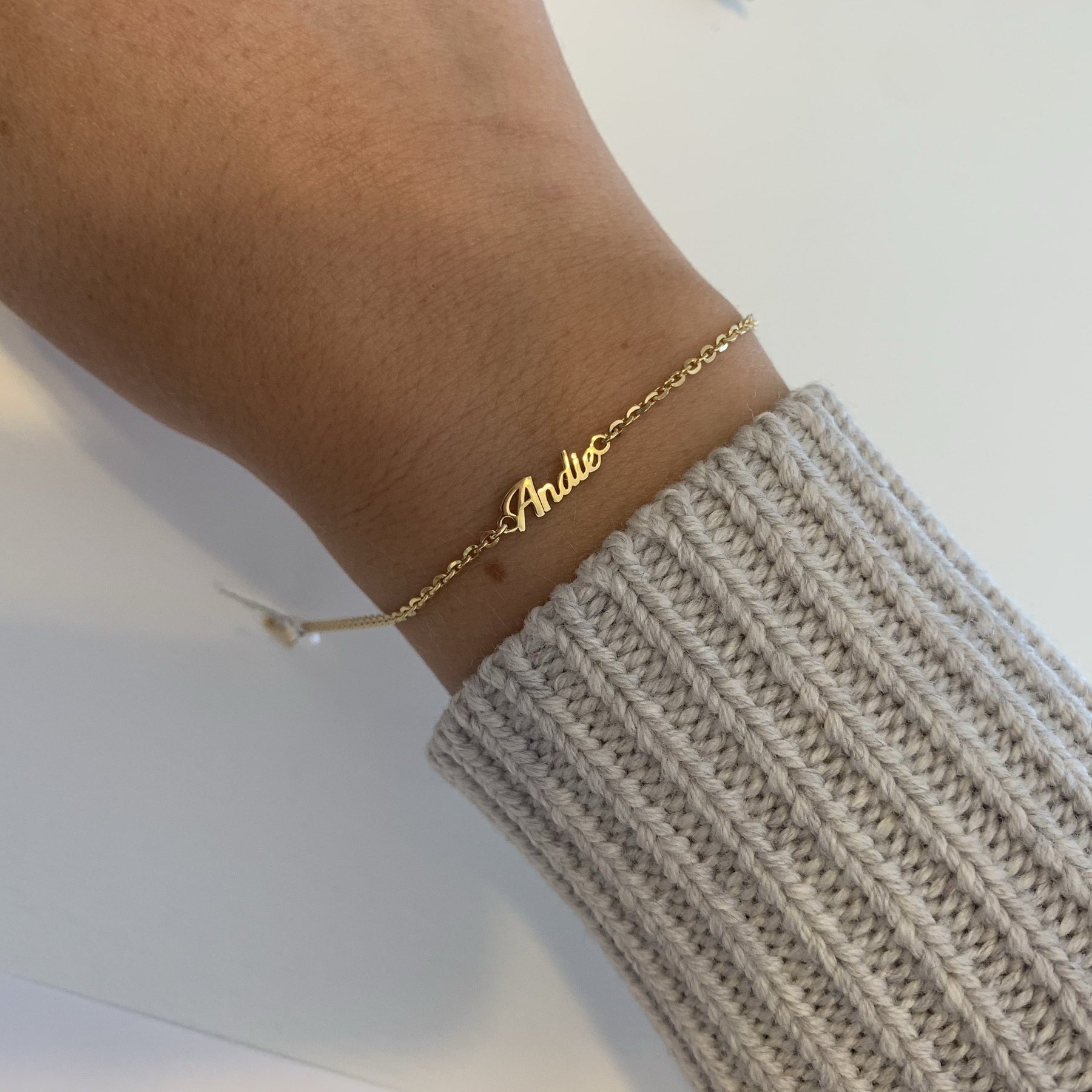 name bracelet custom made in canada